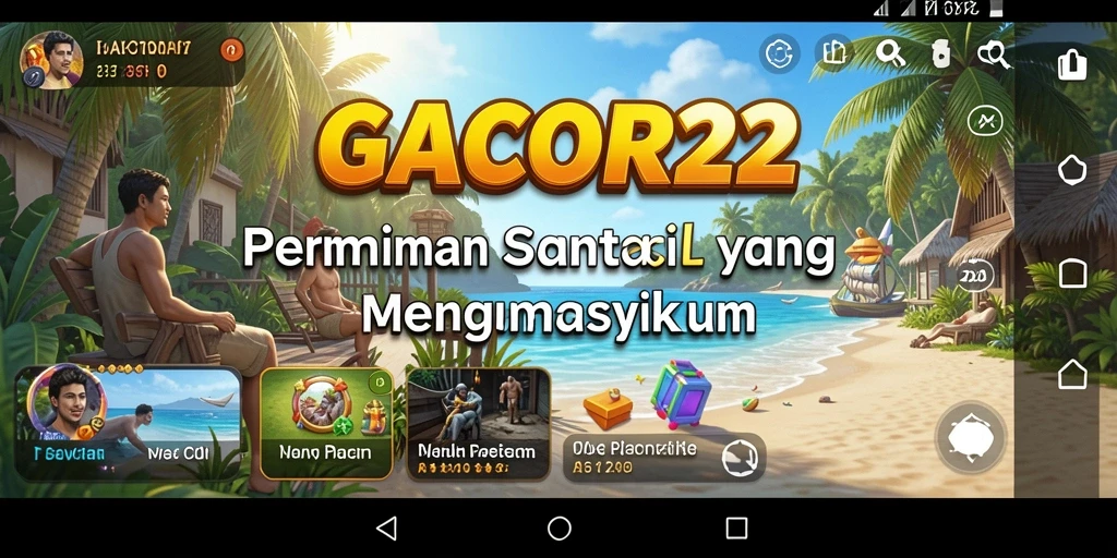 Tangkapan layar GACOR22 menampilkan aksi gameplay yang seru dan mengasyikkan.