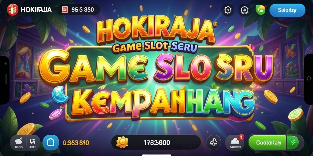 Tampilan menarik dan gameplay seru di HOKIRAJA.