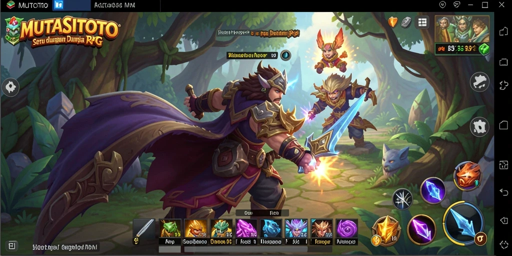 Tampilan gameplay seru dan dinamis dari MUTASITOTO.