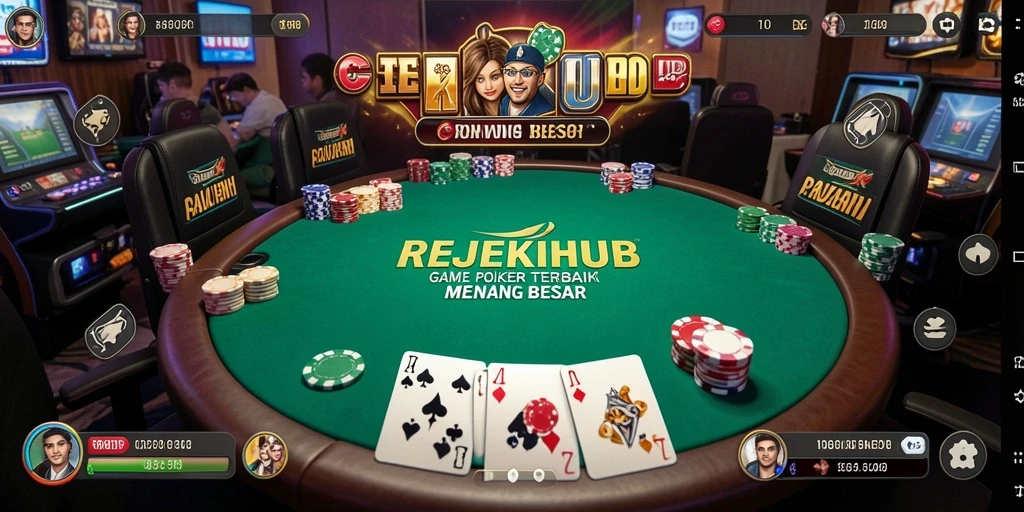 Tampilan menarik dalam REJEKIHUB saat bermain Poker.