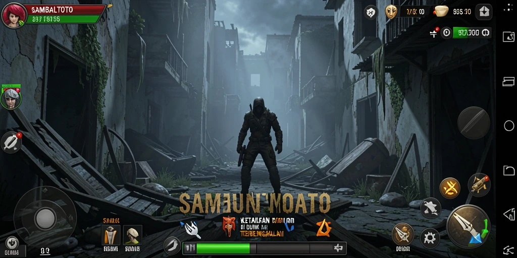Tampilan mencekam dari gameplay <strong>SAMBALTOTO</strong> yang membawa Anda ke kegelapan.