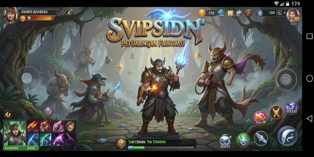 Gameplay SVIPSIDN yang menegangkan dan penuh strategi.